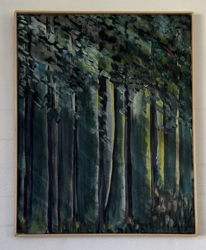 Sofielund – akrylmaleri 50x40 cm